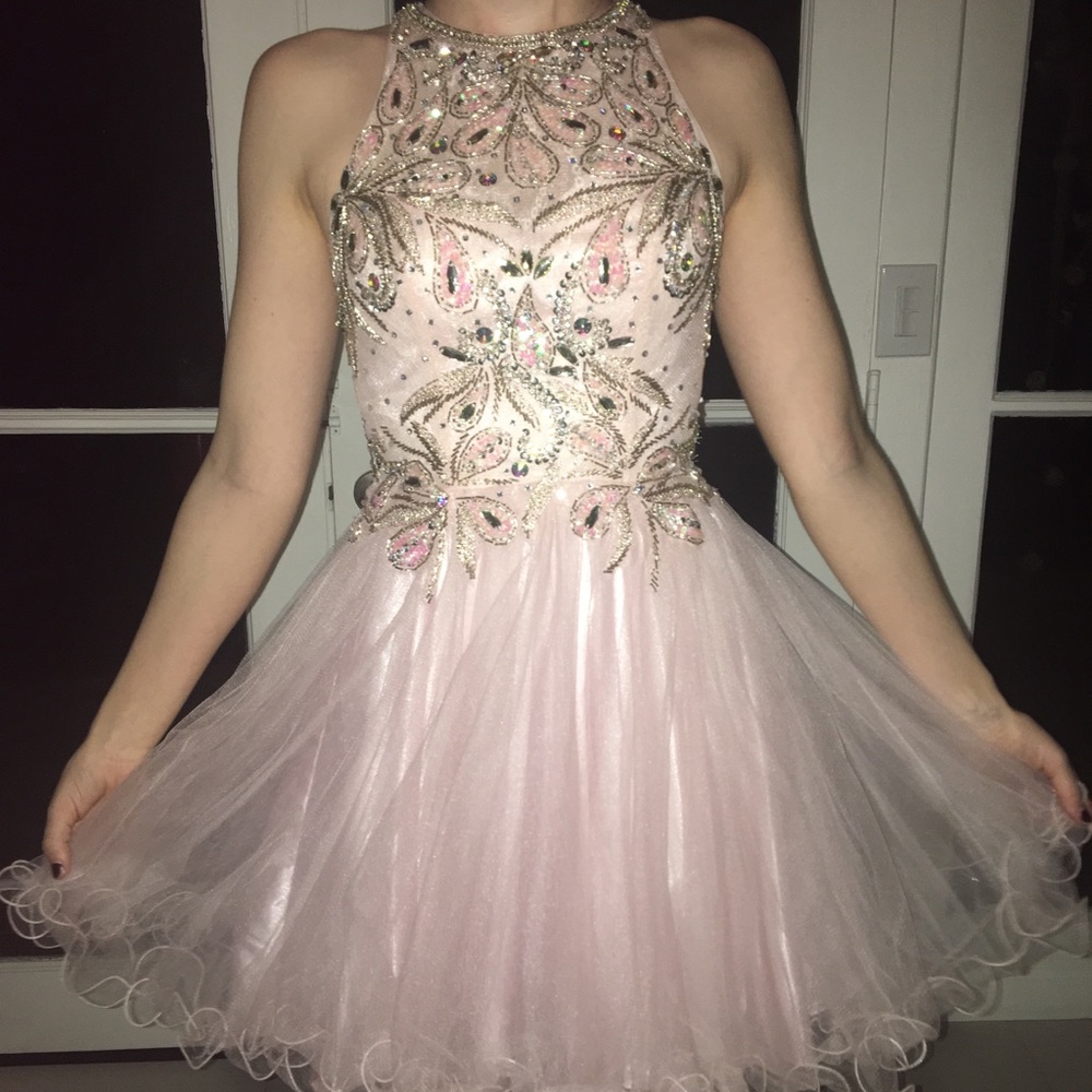 Pink Homecoming Dress